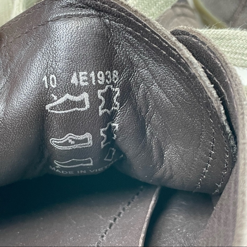 Prada Low Profile Brown Suede Shoes - Picture 6 of 7